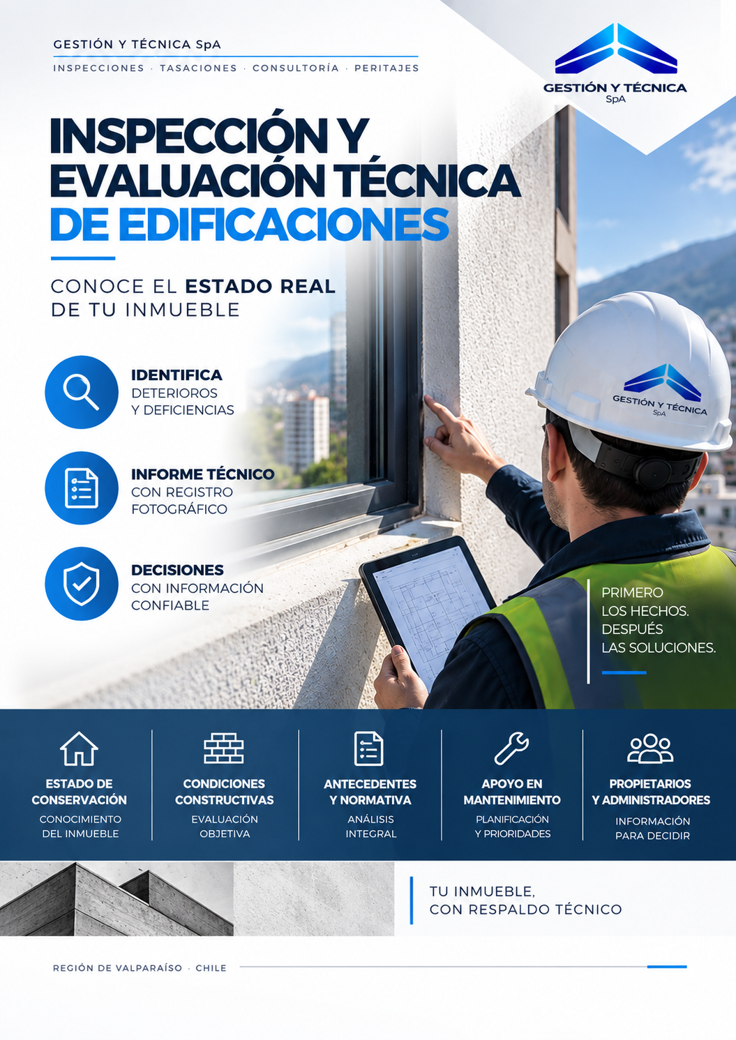 Trabajo realizado por Gestión y Técnica SpA